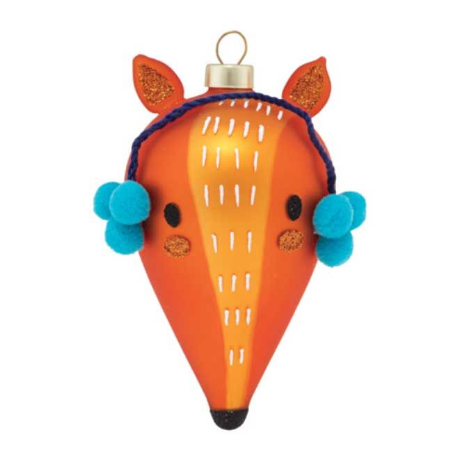 Kat + Annie Earmuff Fawn Ornament Set of 6, 88159, 026301881599