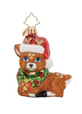 Christopher Radko Fawning Over the Holidays Gem Ornament 1022213, 026301937593