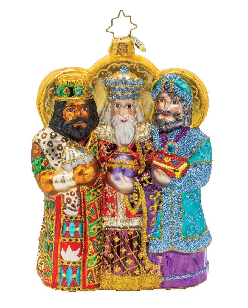 Christopher Radko Journey of the Wise Men Ornament 1022506, 026301942948