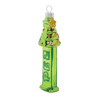 Kat + Annie Christmas Tree Pez Dispenser Ornament Set of 6, 84326, 026301843269