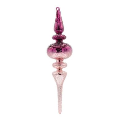Kat + Annie Pink Ombre Finial Ornament Set of 6, 93882, 026301938828