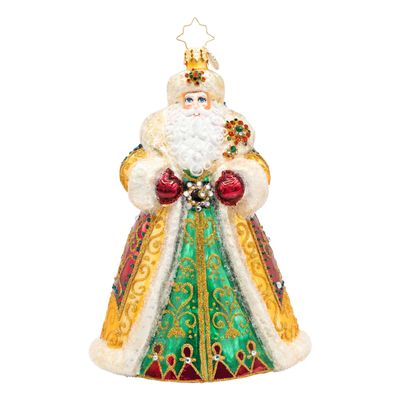 Christopher Radko Crown of Christmas Ornament 1022662, 026301944614