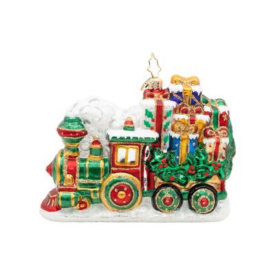 Christopher Radko Yuletide Express Ornament 1022870, 026301951285