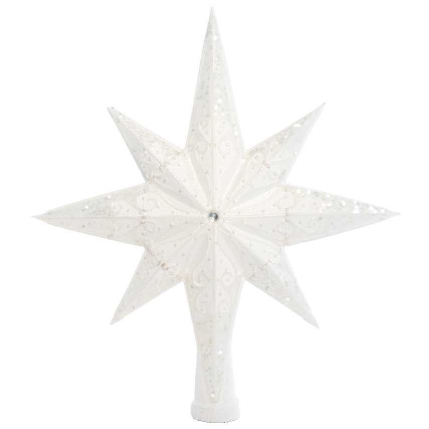 Christopher Radko Pearl Stellar Finial 1021184, 026301907619
