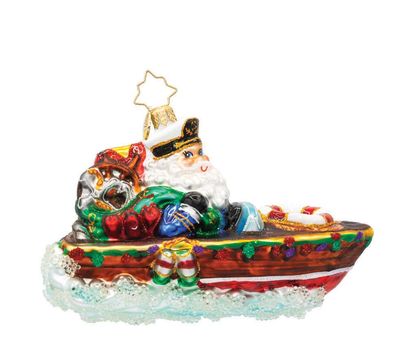 Christopher Radko Nautical Nick Ornament 1022273, 026301937340