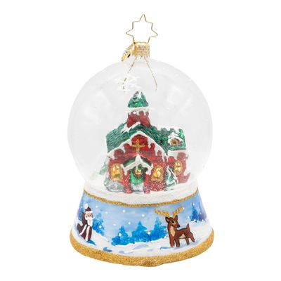 Christopher Radko Wrapped in Winter Joy Ornament 1022899, 026301951520