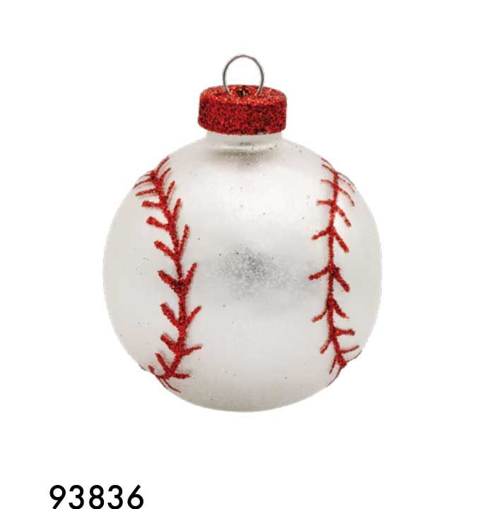 Kat + Annie Baseball Ornament Set of 6, 93836, 026301938361