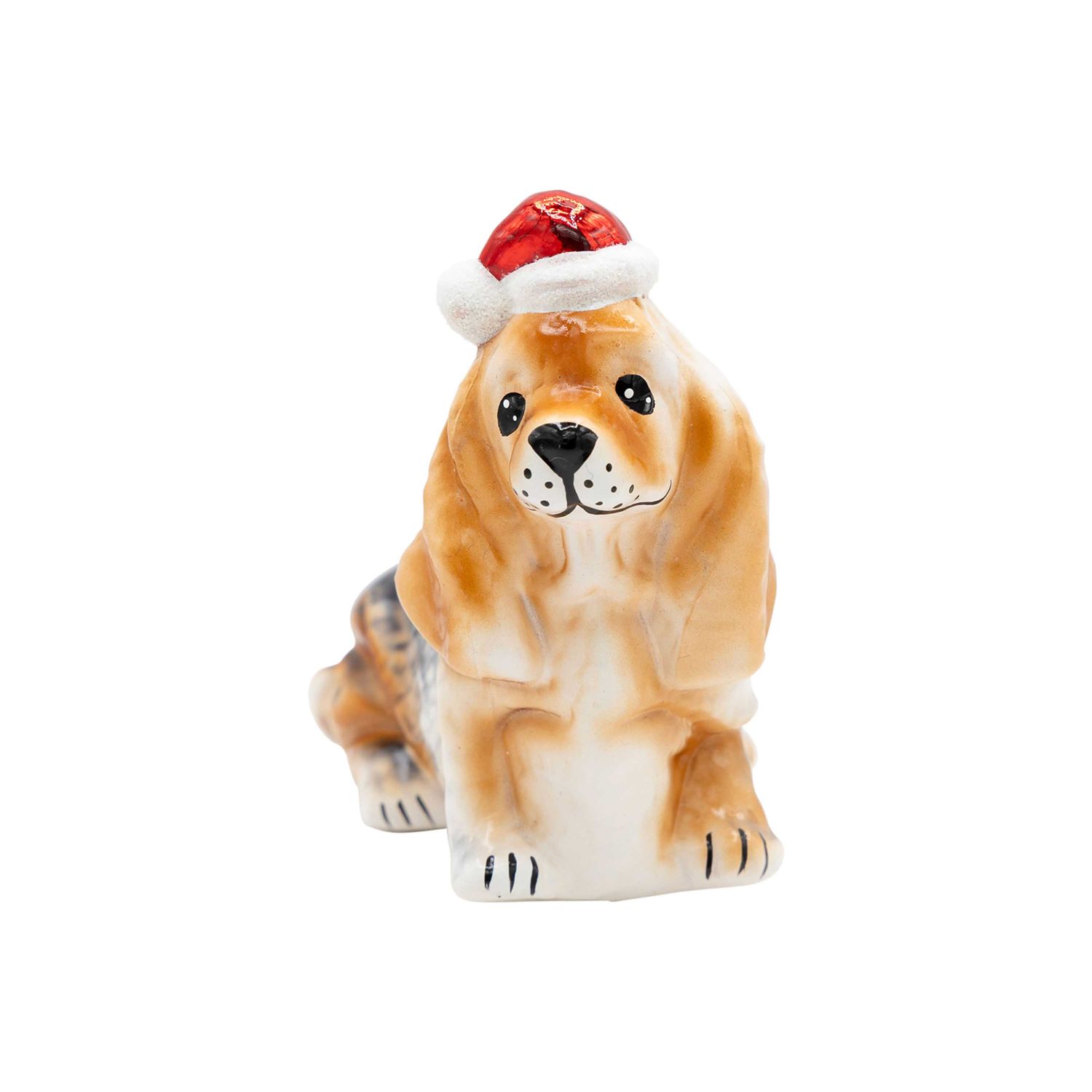 Kat + Annie Holiday Basset Hound Ornament Set of 6, 94957, 026301949572