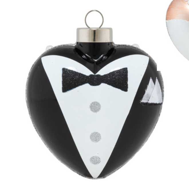 Kat + Annie Two Hearts Ornament Set of 6, 88189, 026301881896