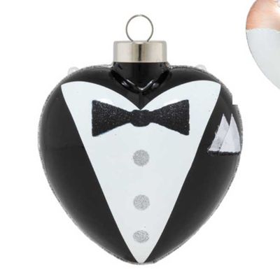 Kat + Annie Two Hearts Ornament Set of 6, 88189, 026301881896