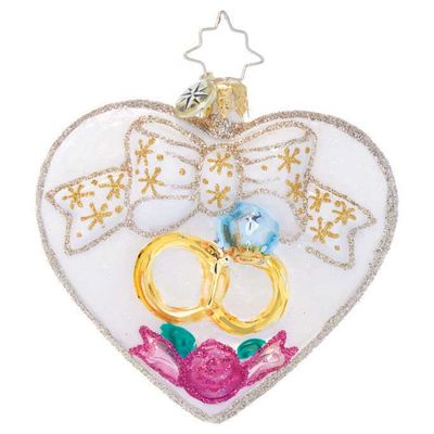 Christopher Radko Love Everlasting Gem Ornament 1021727, 026301925774