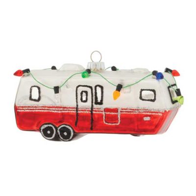 Kat + Annie Retro Christmas Camper Ornament Set of 6, 82668, 026301826682