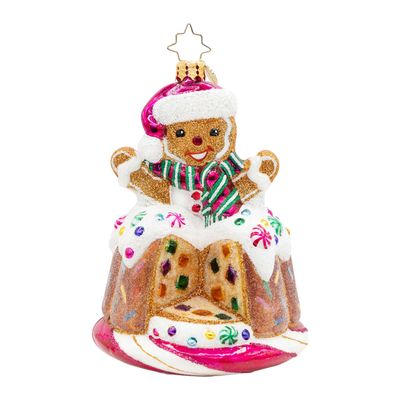 Christopher Radko Bundt Surprise Ornament 1022678, 026301944607