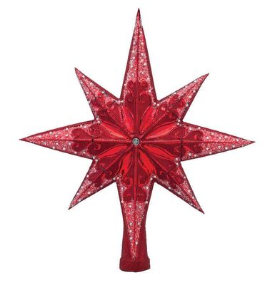 Christopher Radko Ruby Stellar Ornament 1018609, 645001483324