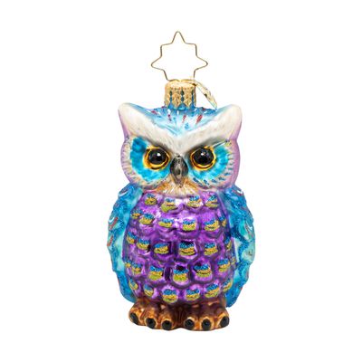 Christopher Radko Regal Feathered Friend Gem Ornament 1022721, 026301944980