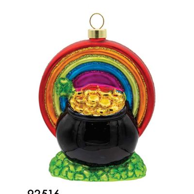 Kat + Annie Leprechauns Gold Rush Ornament Set of 6, 92516, 026301925163