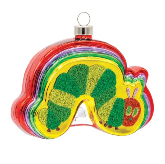 Kat + Annie Eric Carle Colorful Caterpillar Ornament Set of 6, 92443, 026301924432
