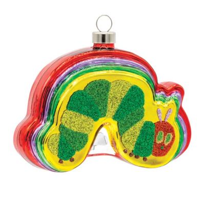 Kat + Annie Eric Carle Colorful Caterpillar Ornament Set of 6, 92443, 026301924432