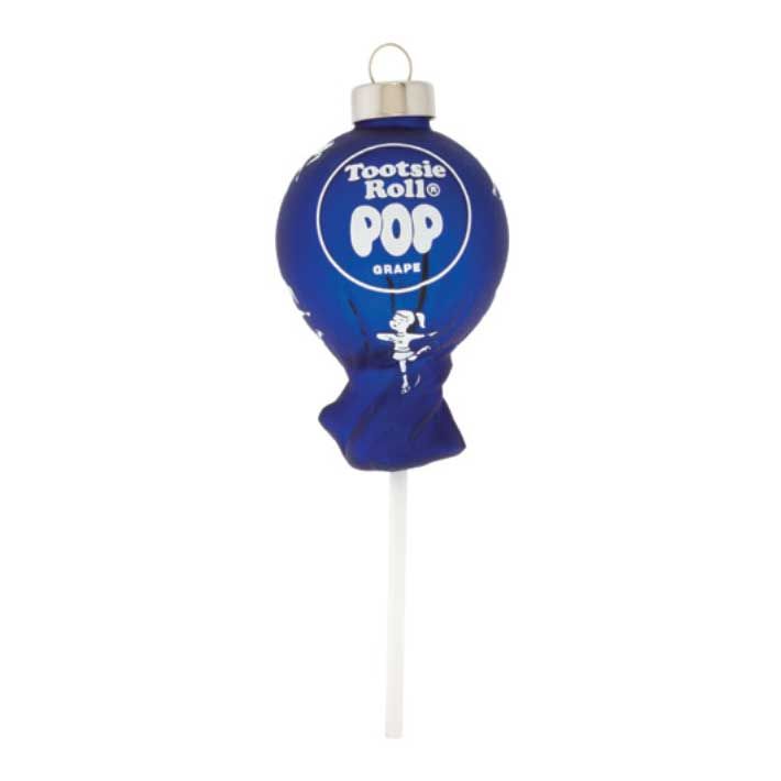 Kat + Annie Grape Tootsie Roll Pop Ornament Set of 6, 78495, 026301784951