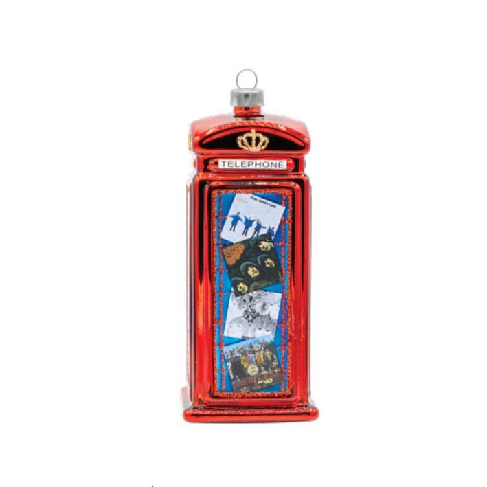 Kat + Annie Beatles Phone Booth Ornament Set of 6, 93548, 026301935483