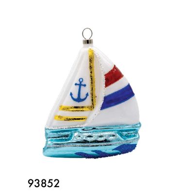 Kat + Annie Sali Boat Ornament Set of 6, 93852, 026301938521