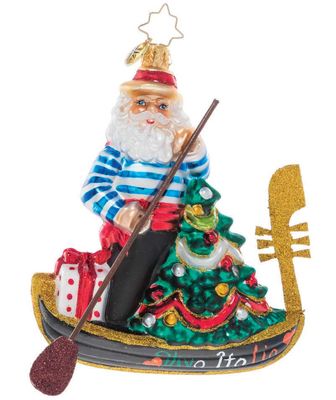 Christopher Radko Jolly Gondolier Ornament 1021266, 026301898368