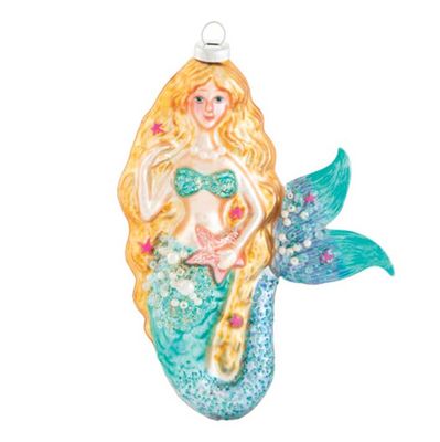 Kat + Annie Sea Siren Ornament Set of 6, 88144, 026301881445