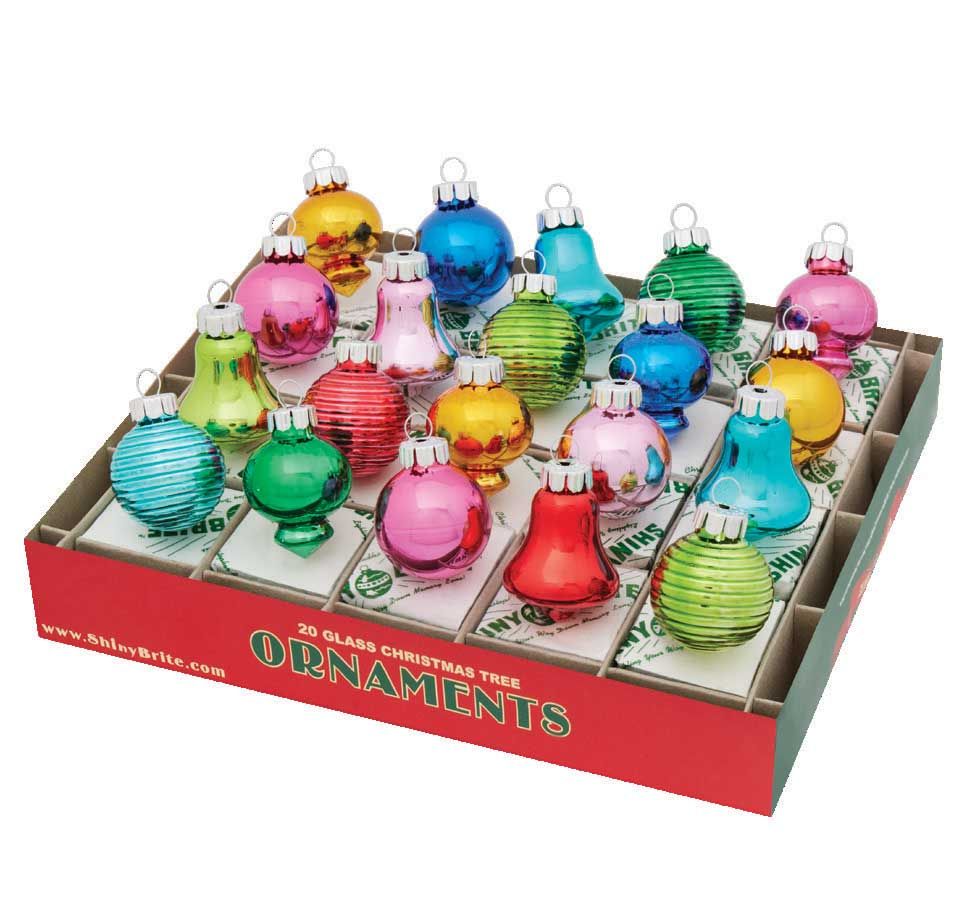 Christopher Radko Christmas Confetti 20 Count Shapes Ornaments 4028228, 026301934127