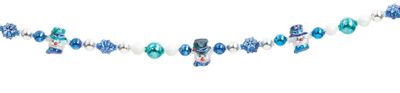 Christopher Radko Smiling Snowman Garland 1021191, 026301897996