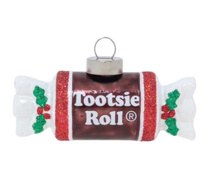 Kat + Annie Holiday Tootsie Roll Ornament Set of 6, 87889, 026301878896