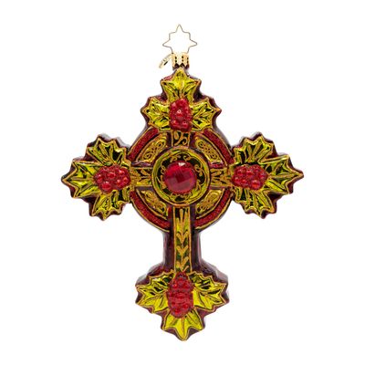 Christopher Radko Evergreen Faith Ornament 1022868, 026301950288