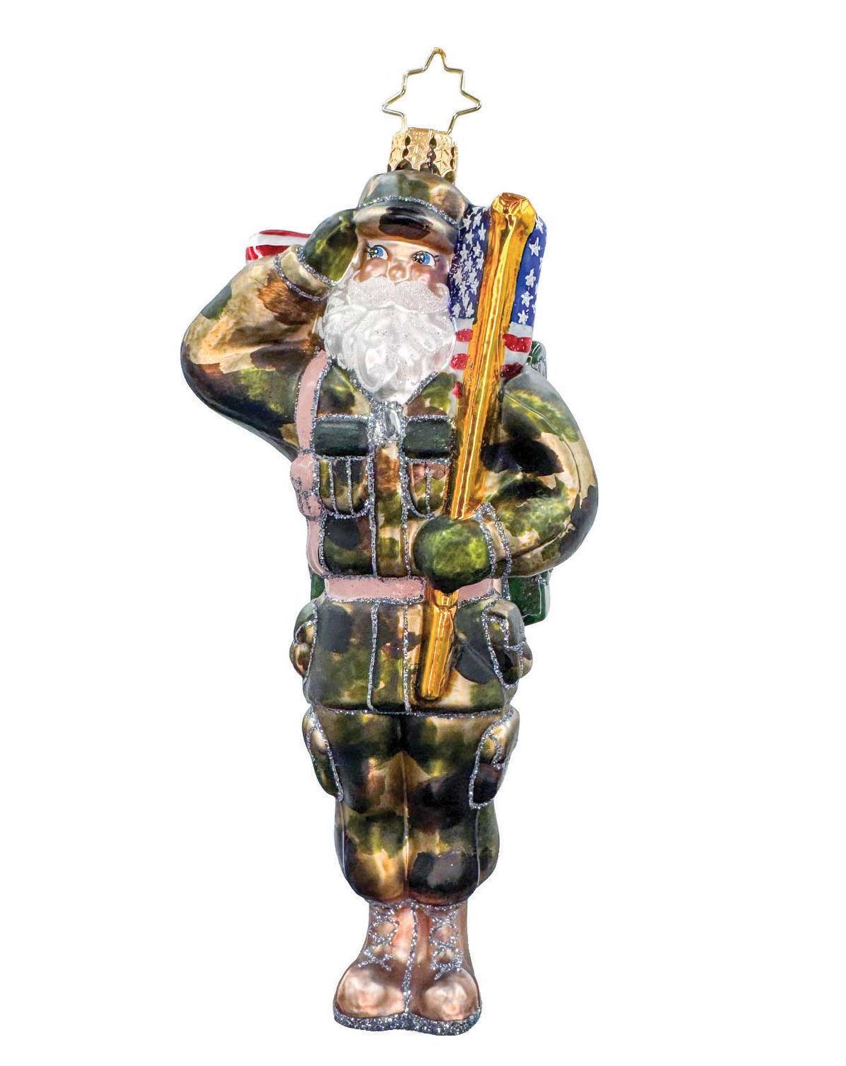 Christopher Radko Yuletide Trooper Ornament 1022586, 026301943938