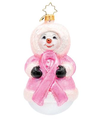 Christopher Radko Ribbon of Winter Wishes Ornament 1022618, 026301944324