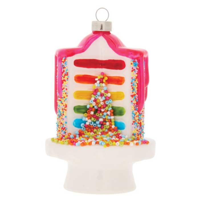 Kat + Annie Confetti Cake Ornament Set of 6, 88290, 026301882909