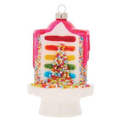 Kat + Annie Confetti Cake Ornament Set of 6, 88290, 026301882909