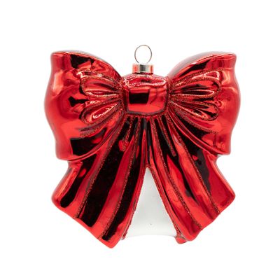 Kat + Annie Red Bow Ornament Set of 6, 94936, 026301949367