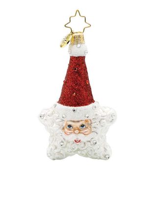 Christopher Radko Santa's Star Power Gem Ornament 1022263, 026301939306