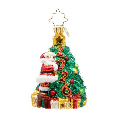 Christopher Radko Santa's 2026 Tree Trim Gem Ornament 1022720, 026301944973
