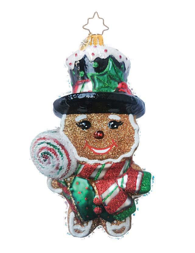 Christopher Radko The Sugarcoat Gentleman Ornament 1022811, 026301950820