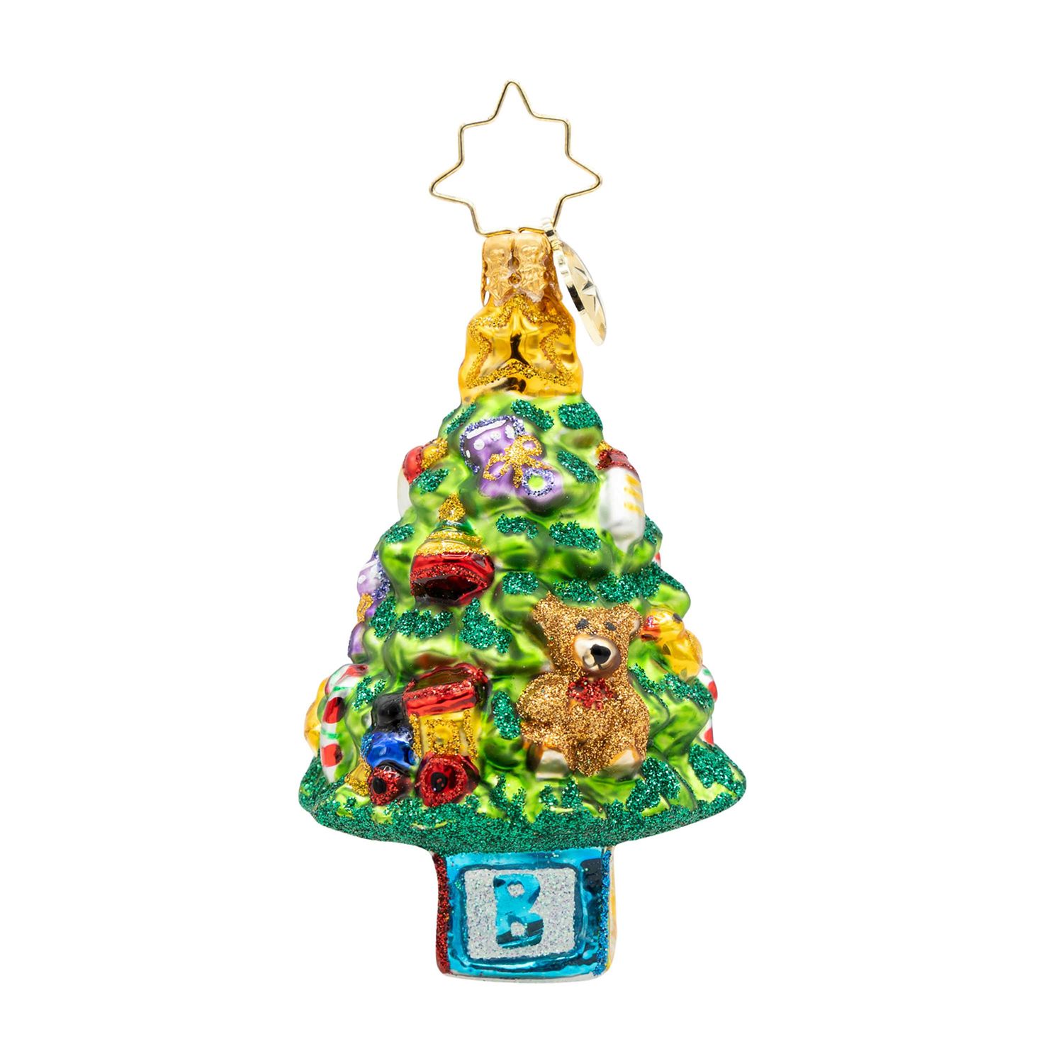 Christopher Radko Bundle of Joy Spruce Gem Ornament 1022744, 026301947400