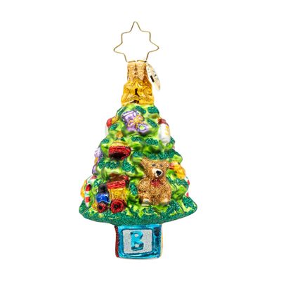 Christopher Radko Bundle of Joy Spruce Gem Ornament 1022744, 026301947400