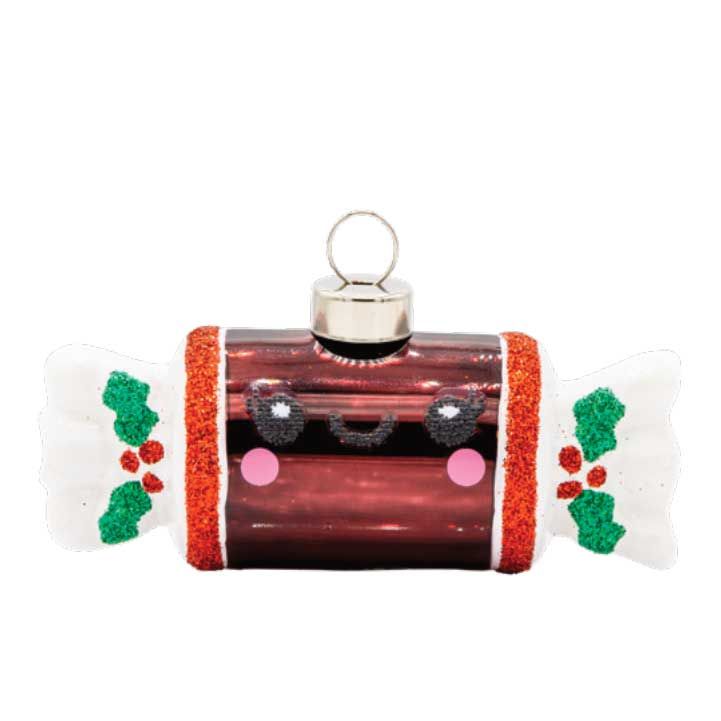 Kat + Annie Cheerful Tootsie Roll Ornament Set of 6, 94005, 026301940050