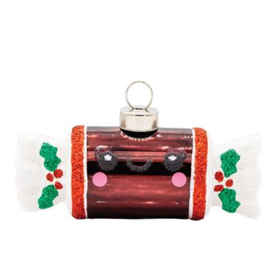 Kat + Annie Cheerful Tootsie Roll Ornament Set of 6, 94005, 026301940050