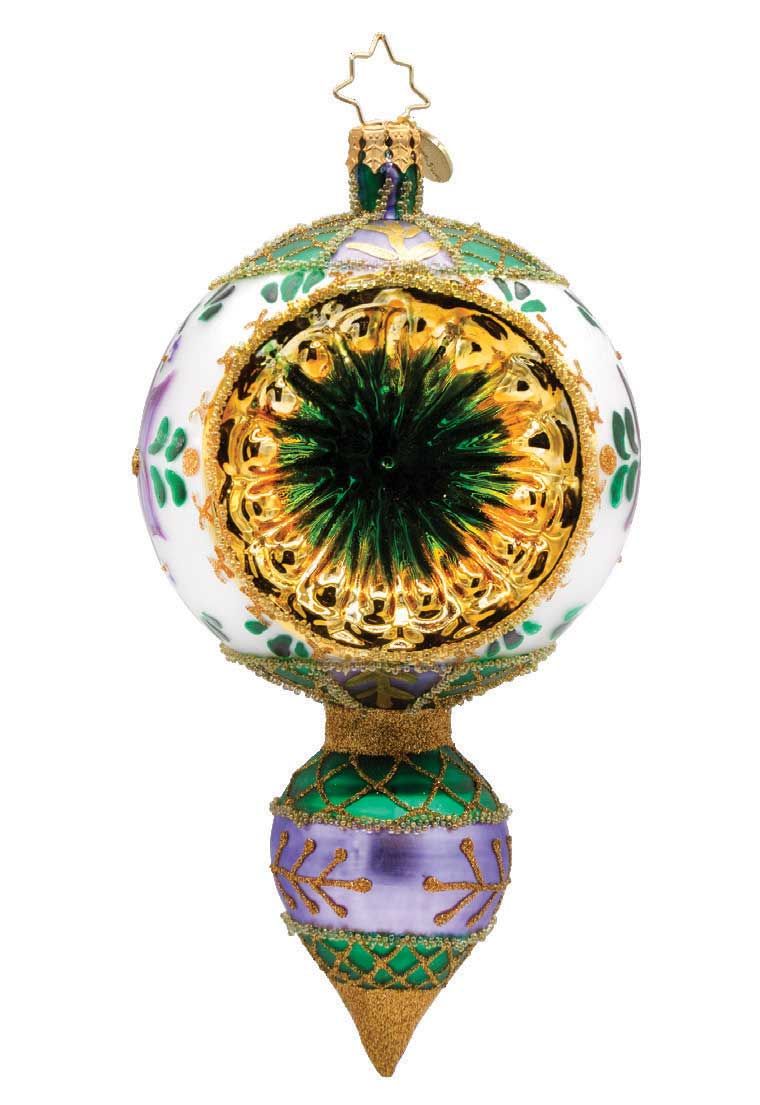 Christopher Radko Royal Blossom Reflection Ornament 1022656, 026301944270