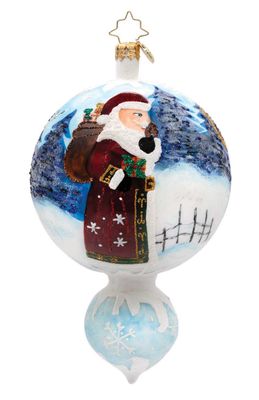 Christopher Radko Winter Wonderland Drop Ornament 1022649, 026301944201