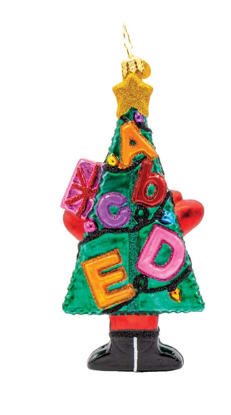 Christopher Radko Merry ABCmas Ornament 1022405, 026301941323