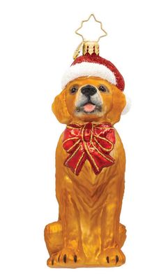 Christopher Radko Golden Paws Pal Ornament 1022130, 026301935001