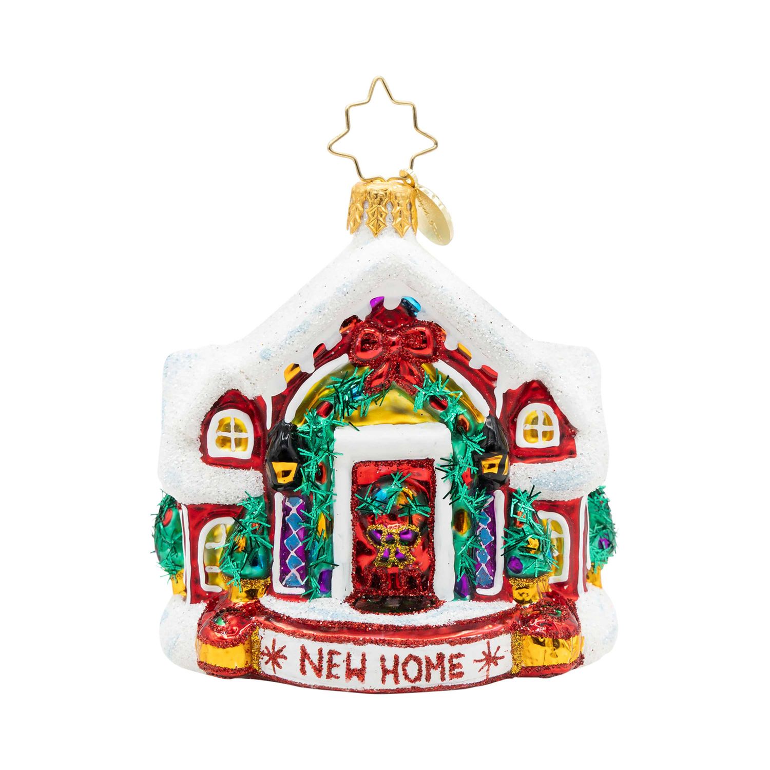 Christopher Radko A New Holiday Home Gem Ornament 1022711, 026301944881
