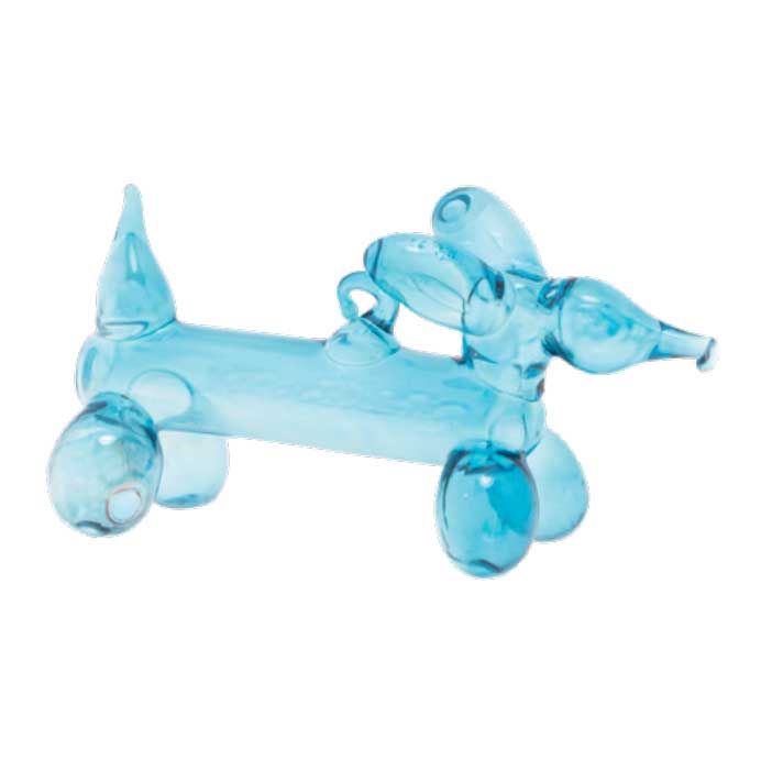 Kat + Annie Translucent Blue Balloon Dog Ornament Set of 6, 84438, 026301844389