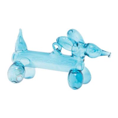 Kat + Annie Translucent Blue Balloon Dog Ornament Set of 6, 84438, 026301844389